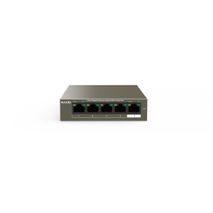 TEG1105P-4-63W Tenda Switch 5-Port Gigabit Desktop Switch with 4-Port PoE